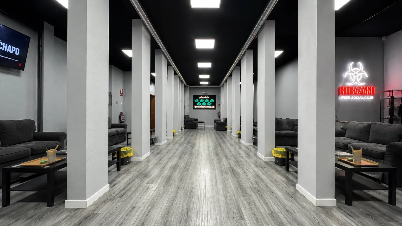 Interior of Biohazard Madrid.