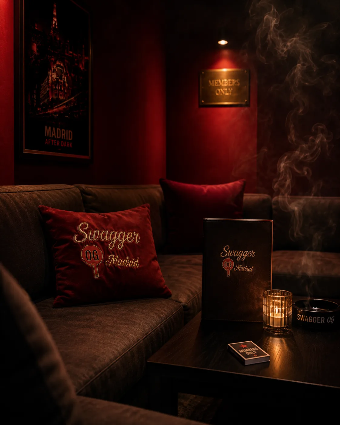 Interior of Swagger OG Madrid.